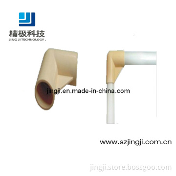 90 Degrees Elbow Pipe Racking Plastic Joint (HJ-3P)